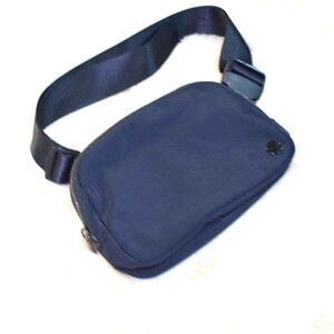 Womens Black Cross Body Fanny Pack Bag Small Strap Sporty Purse